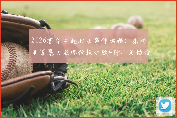 2026赛季中超肘击事件回顾：米特里策暴力犯规致杨帆缝4针，足协裁判报告定性为红牌漏判